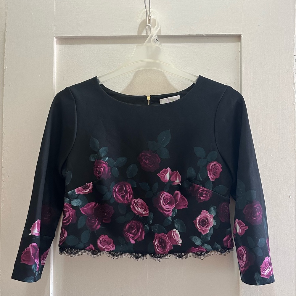 NWT Anthropologie Rose Blouse Size 10